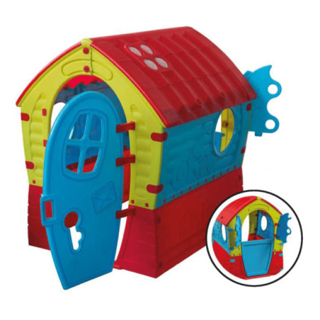 INGROSSO GIOCATTOLI CASETTA DREAM HOUSE CM.90X95XH110 8005586201393 INGROSSO GIOCHI DA ESTERNO CASETTE DA GIARDINO