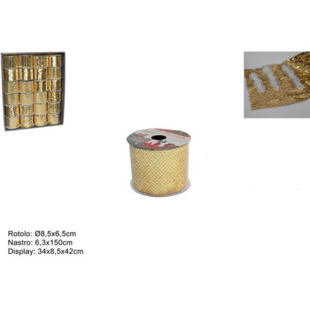 INGROSSO ARTICOLI NATALIZI NASTRO 6