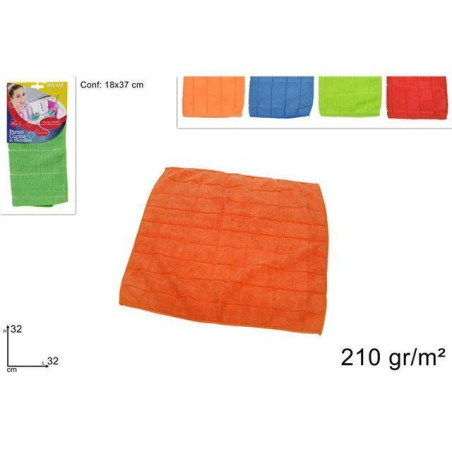 INGROSSO CASALINGHI PANNO MICROFIBRA QUADRI 35X35 GR.265 8027501046759 INGROSSO PRODOTTI PULIZIA PANNO STROFINACCI