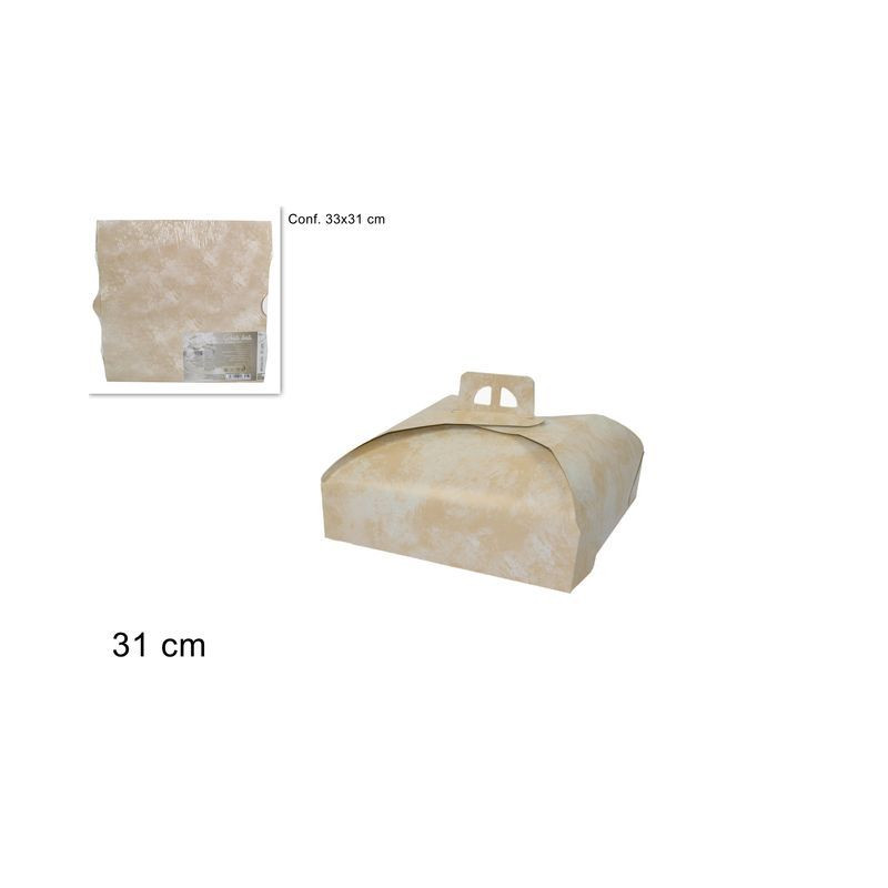 SCATOLA PORTATORTA CM 31 EAN 8034048183052 INGROSSO VASSOI E DISCHI