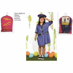 INGROSSO CARNEVALE VESTITO POLIZIOTTA BIMBA 3/5 6/8 9/12 8033113837869 INGROSSO ARTICOLI CARNEVALE COSTUMI CARNEVALE BAMBINA