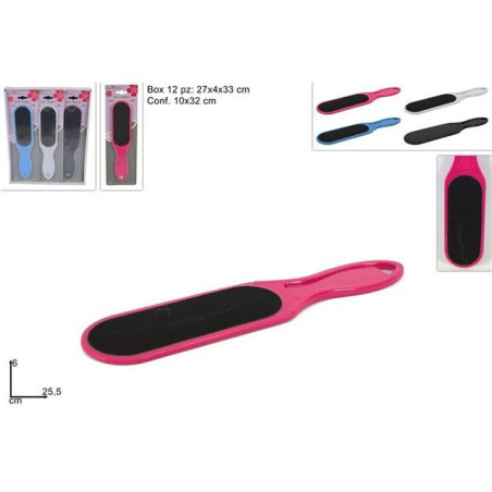 INGROSSO PROFUMERIA LIMA DOPPIA PER CALLI E DURONI 25.5CM AS 8034048443880 INGROSSO ARTICOLI IGIENE E SALUTE