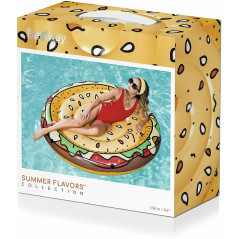 INGROSSO ISOLA FASHION BURGER CM.158 6942138967579 INGROSSO GONFIABILI MARE ISOLE GONFIABILI