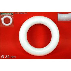 INGROSSO ARTICOLI NATALIZI ANELLO POLISTIROLO CM 32 8033113665967 INGROSSO DECORAZIONI NATALIZIE ARTICOLI PER DECORAZIONI NATALI