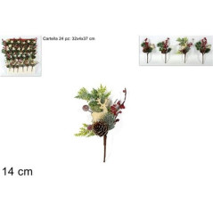 INGROSSO ARTICOLI NATALIZI RAMETTI CON SOGGETTI NATALIZI SU CARTELLA ART.BMS-76 8033113964312 INGROSSO DECORAZIONI NATALIZIE
