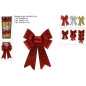 FIOCCHI 3ASS GLITTER C/PAILLETTES 3COL EAN 8033113796418 INGROSSO ARTICOLI DECORAZIONI NATALIZIE
