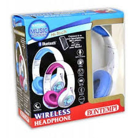 INGROSSO STRUMENTI MUSICALI WIRELESS LED HEADPHONES 48 3000 0047663366036 INGROSSO GIOCHI STRUMENTI MUSICA
