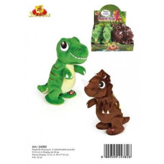 INGROSSO PELUCHE RIPETIX DINOSAURO H.20CM 2COL. PILE INCLUSE 8009549243826 INGROSSO GIOCHI E GIOCATTOLI