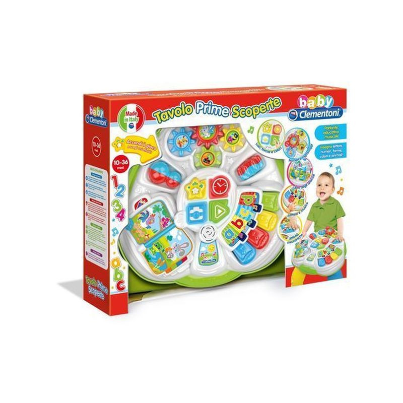 TAVOLO PRIME SCOPERTE 12,5X58X44CM EAN 8005125171873 INGROSSO BABY CLEMENTONI