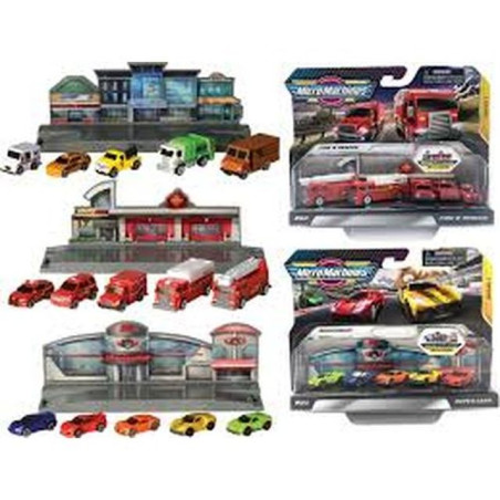 INGROSSO GIOCATTOLI MODELLINI MICRO MACHINES BLISTER 5 VEICOLI + ACC 8056379105664 INGROSSO MODELLINI AUTO E VEICOLI