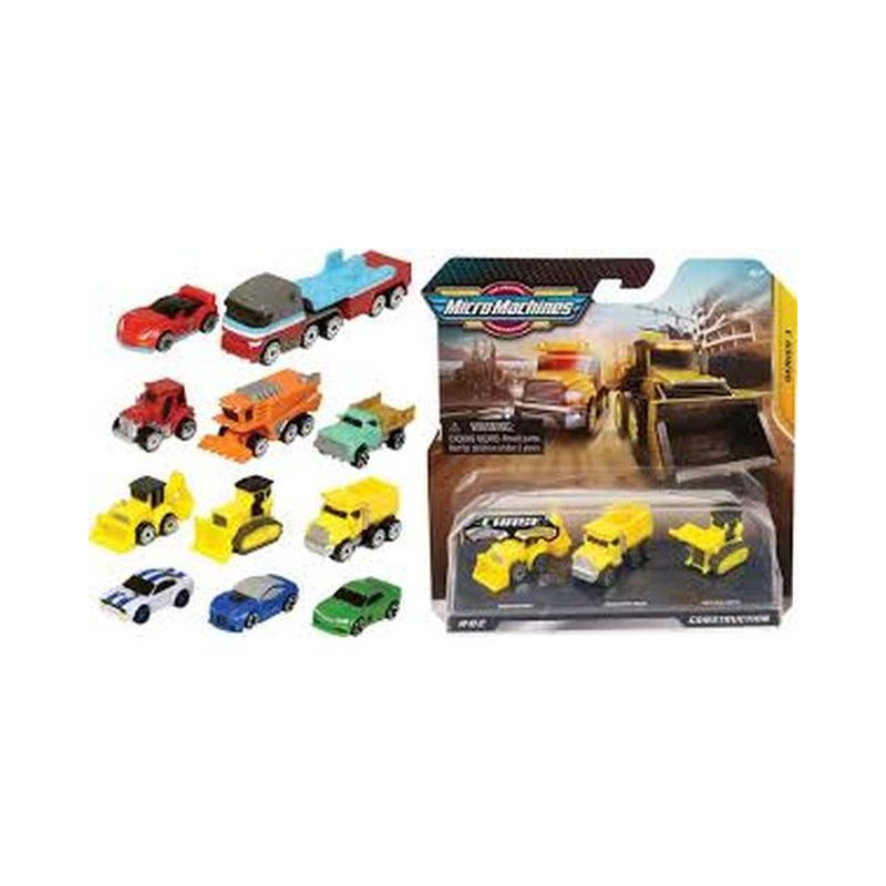 MICRO MACHINES BLISTER 3 VEICOLI EAN 8056379105657 INGROSSO MODELLINI AUTO