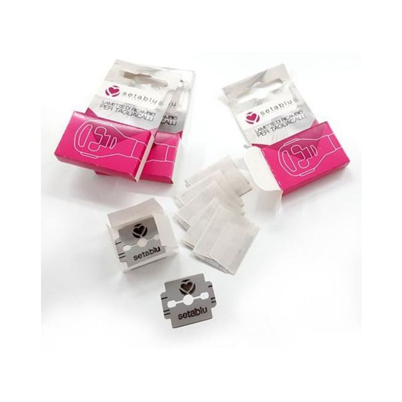 LAME RICAMBIO PER TAGLIACALLI 8PZ EAN 8055348162196 INGROSSO ARTICOLI PER LA DEPILAZIONE