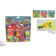 INGROSSO BOLLE SAPONE PISTOLA PESCE 2 BOTTIGLIE 8034048495209 INGROSSO SPORT E ARIA APERTA BOLLE SAPONE E ACCESSORI