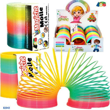 INGROSSO GIOCATTOLI MOLLA ARCOBALENO GRANDE 2 COL.ASS. 8034094804833 INGROSSO GIOCHI E GIOCATTOLI INGROSSO EDICOLA