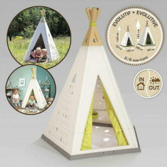 INGROSSO GIOCATTOLI TENDA INDIANA - TEEPEE EVOLUTIVA MIS.1 127X121X159 MIS.2 147X140X183 3032168110007 INGROSSO GIOCHI E GIOCATT