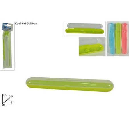 INGROSSO PROFUMERIA PORTA SPAZZOLINO COLORATO TRASPARENTE AS 8034048526491 INGROSSO ARTICOLI IGIENE E SALUTE