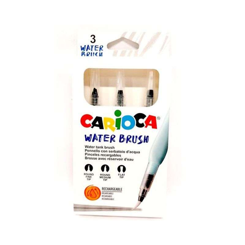 CARIOCA REFILLABLE BRUSH BLISTER 3 PZ. EAN 8003511431709 INGROSSO PENNARELLI CARIOCA REFILLABLE BRUSH BLISTER 3 PZ. EAN 8003511431709 INGROSSO PENNARELLI