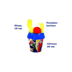 INGROSSO SECCHIELLO D.18 SPIDER-MAN COMPL.+FORMIN 8026196203881 INGROSSO ARTICOLI ESTIVI SECCHIELLI MARE COMPLETI