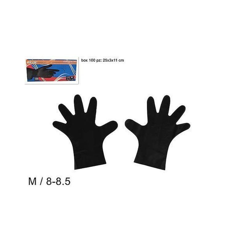 GUANTI MONOUSO TPE BOX 100PZ MIS.L NERO EAN 8034048575727 INGROSSO PRODOTTI PER LA SALUTE