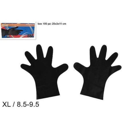 INGROSSO PROFUMERIA GUANTI MONOUSO TPE BOX 100PZ MIS.XL NERO 8034048575802 INGROSSO ARTICOLI IGIENE E SALUTE