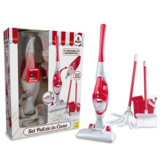 INGROSSO GIOCATTOLI SET PULIZIE SCOPA ELETTR. FUNZ. REALI 8017967666868 INGROSSO GIOCHI E GIOCATTOLI