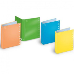 INGROSSO CARTOLERIA COP.NE ANELLI MONOCROMO A4 4AN. FLUO 8005235151406 INGROSSO RACCOGLITORI RICAMBI BUSTE TRASPARENTI