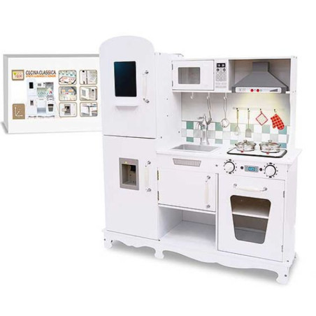 INGROSSO GIOCATTOLI CUCINA MULTIF. C/ACC. H. FATTO DI LEGNO 8017967406068 INGROSSO GIOCHI E GIOCATTOLI