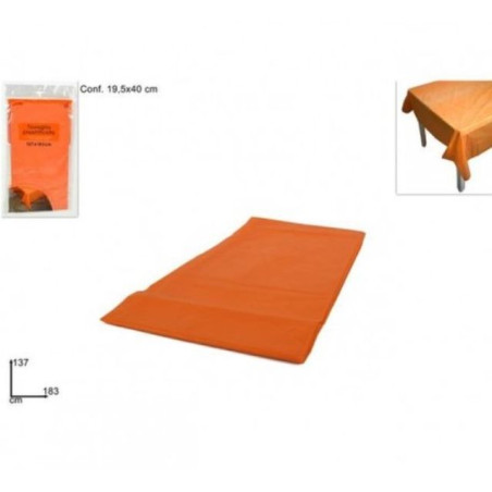INGROSSO FESTA E PARTY TOVAGLIA PLASTIFICATA 137X183CM ARANCIO 8034048422007 INGROSSO ARTICOLI FESTE