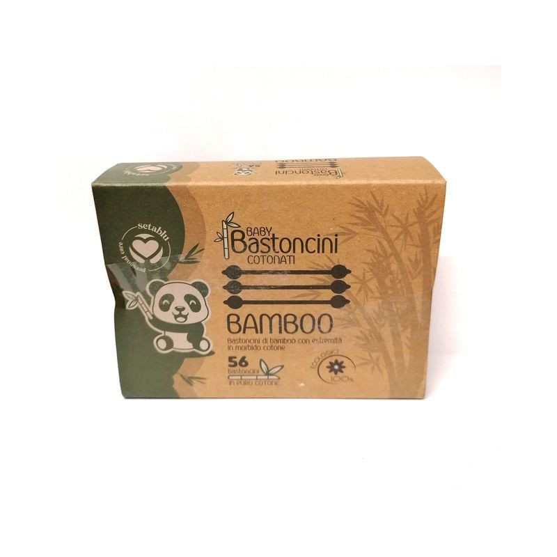 COTTON FIOC BABY BAMBU BOX 56PZ EAN 8059174595104 INGROSSO ACCESSORI IGIENE