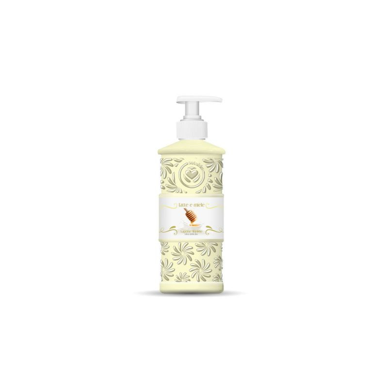 SAPONE LIQ. MANI 500ML DISP. LATTE MIELE EAN 8059174598037 INGROSSO SAPONE MANI E SAPONETTE