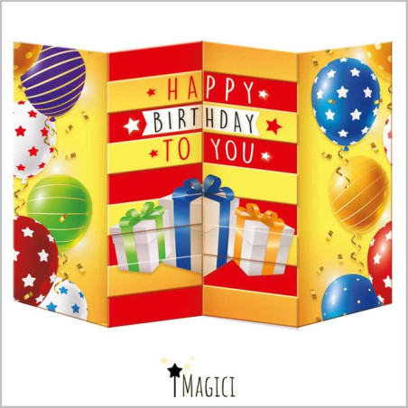 INGROSSO CARTOLERIA BIGLIETTI MAGICI COMPL. PALLONCINI C.6 8001608365814 INGROSSO BIGLIETTI AUGURI BIGLIETTI COMPLEANNO