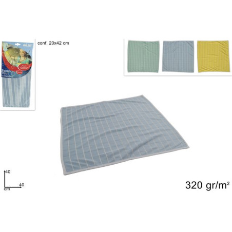 INGROSSO PANNO BAMBOO 40X40CM 320gsm 3COL 8034048372081 INGROSSO PRODOTTI PULIZIA PANNO STROFINACCI