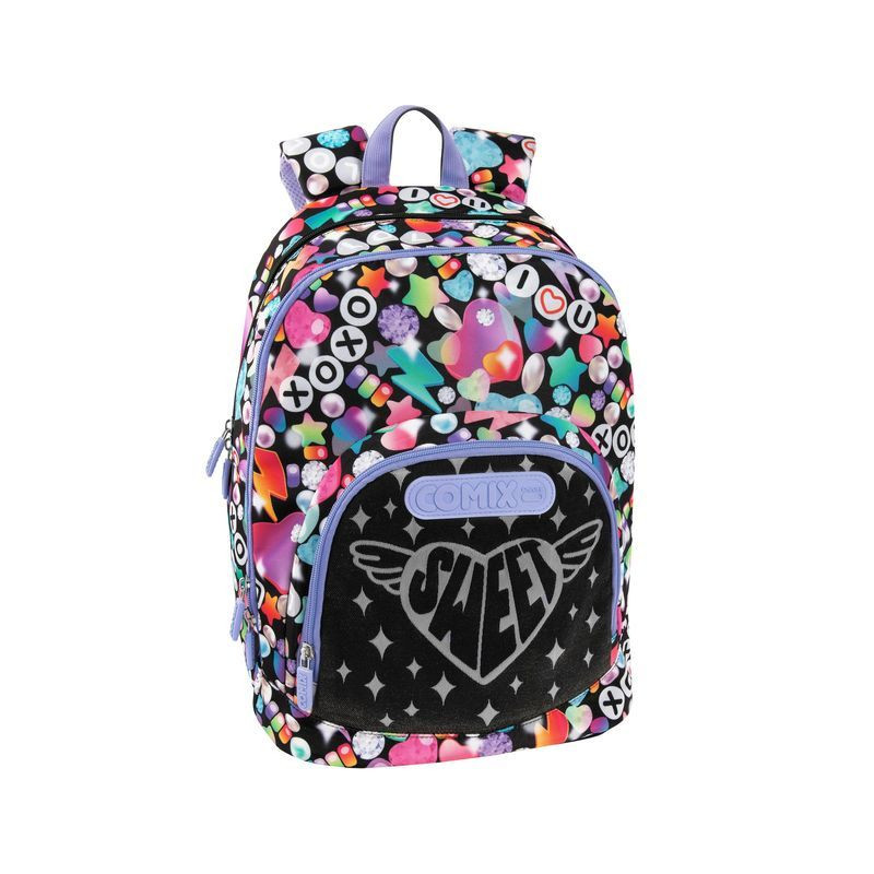 ZAINO ORGANIZZATO COMIX BTIGHT GIRL EAN 8058263158947 INGROSSO ZAINI SCUOLA