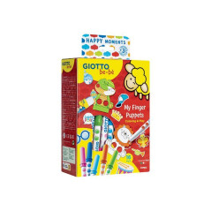INGROSSO GBEB HAPPY MOMENTS MY FINGER PUPPETS 8000825012730 INGROSSO PENNARELLI MATITE COLORATE TEMPERE