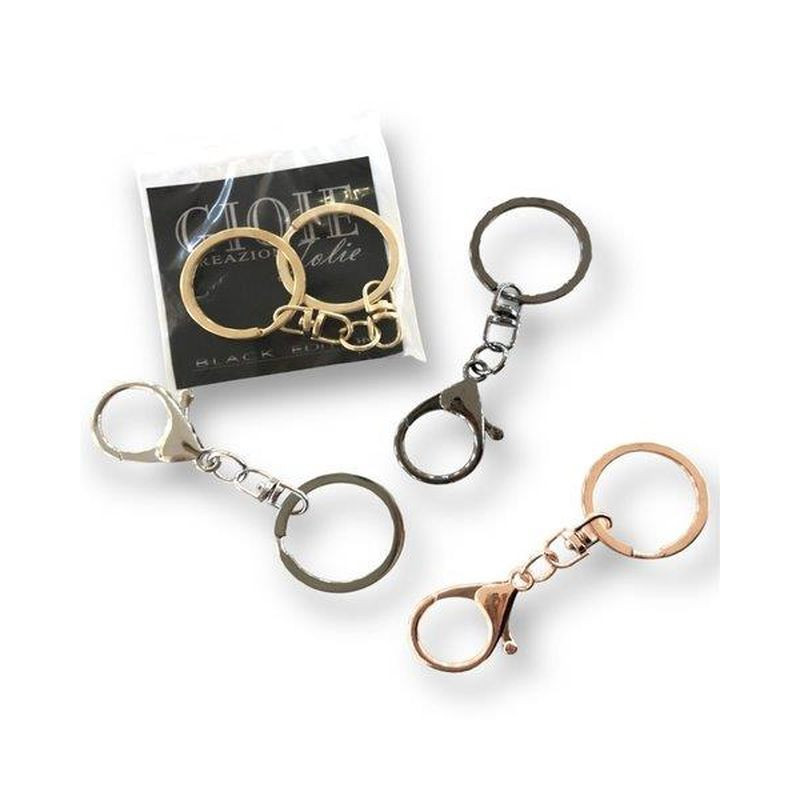 PORTACHIAVE CON MOSCHETTONE 6CM COL.ASS EAN 08040497 INGROSSO PORTACHIAVI