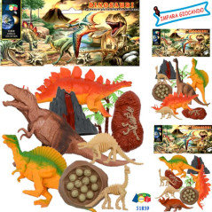 INGROSSO BUSTADINOSAURIC/VULCANO-OVET-SCHELET.ASS 8057438021697 INGROSSO BUSTE SOLDATINI E ANIMALI BUSTE ANIMALI GIOCATTOLO