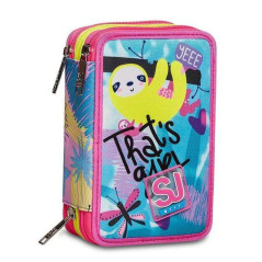 INGROSSO ASTUCCIO3 ZIP SJ GANG CLACK IT GIRL 8055714079028 INGROSSO ARTICOLI SCUOLA ASTUCCI SCUOLA
