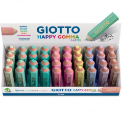INGROSSO CARTOLERIA GIOTTO HAPPY GOMMA H.6