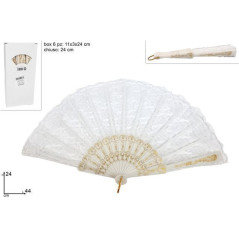 INGROSSO ARTICOLI MARE VENTAGLIO MERL. BIANCO 8034048172445 INGROSSO ARTICOLI ESTIVI VENTILATORI