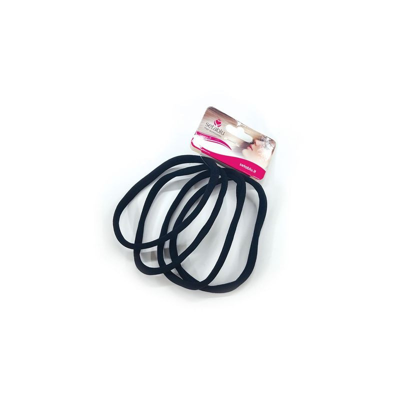 ELASTICO F-CODA ESMARALDA 4PZ NERO EAN 8055748937226 INGROSSO ELASTICI E FASCE PER CAPELLI