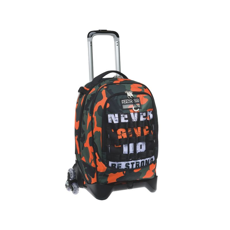 TROLLEY JACK-3WD SEVEN CAMOUPIX BOY EAN 8011410734234 INGROSSO ZAINI SCUOLA