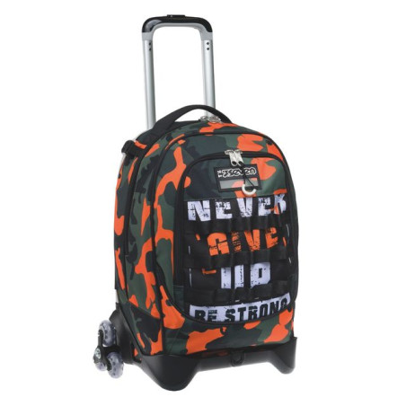 INGROSSO CARTOLERIA TROLLEY JACK-3WD SEVEN CAMOUPIX BOY 8011410734234 INGROSSO BORSE E ZAINI SCUOLA