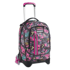 INGROSSO CARTOLERIA TROLLEY JACK-3WD SEVEN CAMOULOVE GIRL 8011410734661 INGROSSO BORSE E ZAINI SCUOLA
