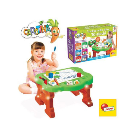 INGROSSO ARTICOLI NATALIZI CAROTINA TAVOLINO MOLTO ATTIVO 30 GIOCHI 8008324097128 INGROSSO LISCIANI GIOCHI