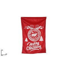 INGROSSO ARTICOLI NATALIZI SACCO BABBO NATALE 73X50CM MERRY CHRIST. 8053482007014 INGROSSO TRAVESTIMENTI NATALIZI