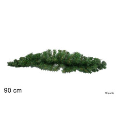 INGROSSO ARTICOLI NATALIZI CORNICIONE PINO 90 CM 80 PUNTE 8033113065835 INGROSSO DECORAZIONI NATALIZIE