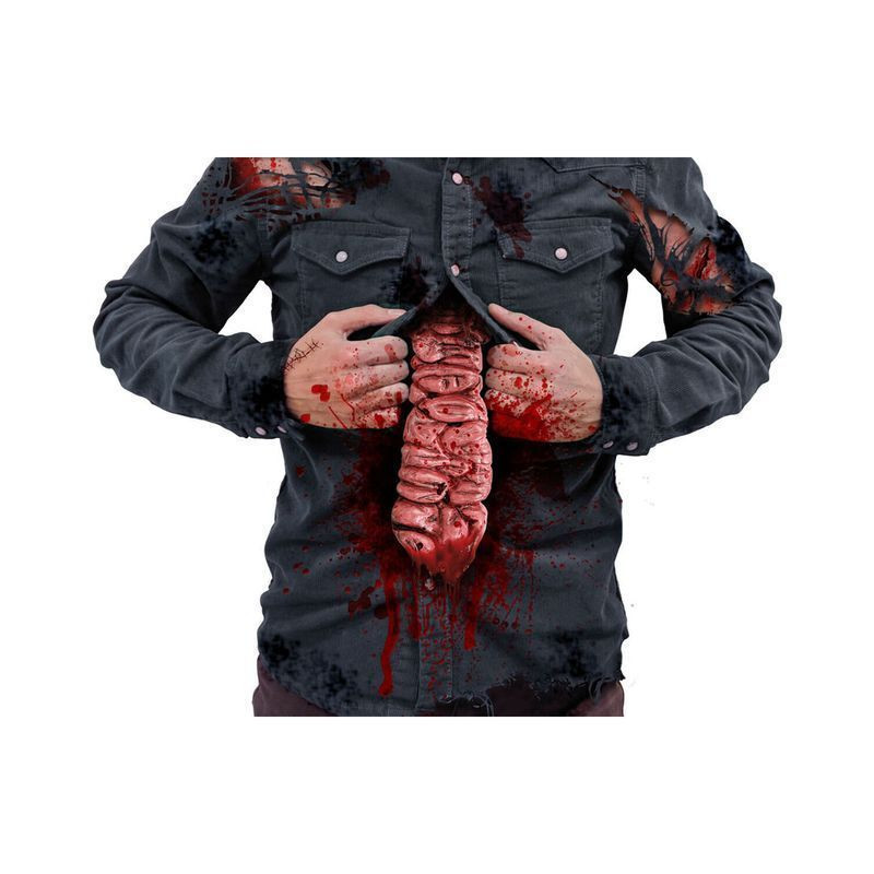 ACC. DECOR. HALLOWEEN RESTI UMANI 30X11 EAN 8422259627289 INGROSSO SET TRAVESTIMENTI HALLOWEEN