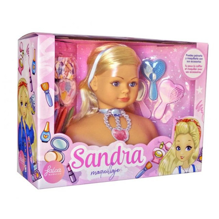 INGROSSO GIOCATTOLI BUSTO SANDRA MAQUILLAJE CM.24 8434597695011 INGROSSO BAMBOLE E ACCESSORI BAMBOLE ECONOMICHE