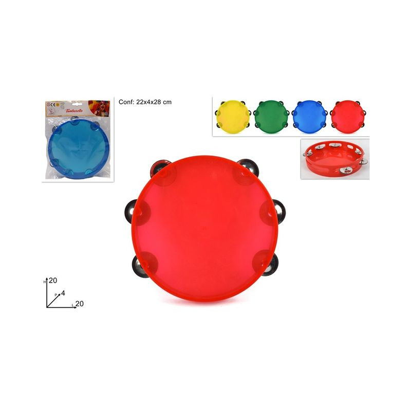 TAMBURELLO 4 COL. ASS. EAN 8034048421857 INGROSSO STRUMENTI A FIATO TAMBURELLO 4 COL. ASS. EAN 8034048421857 INGROSSO STRUMENTI A FIATO