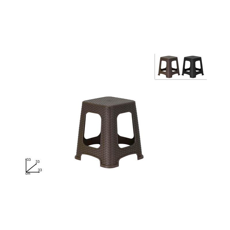 SGABELLO PICCOLO 2COL. EAN 8034048593813 INGROSSO ARTICOLI IN PLASTICA PER CASALINGHI